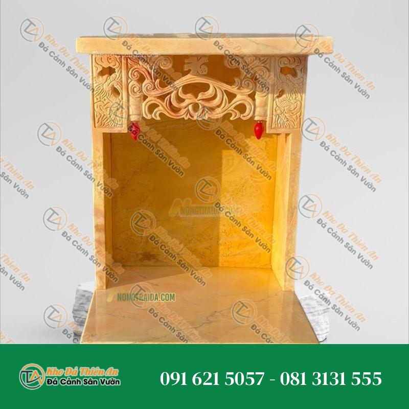 Bàn thờ thần tài/ông địa dá vàng tươi 68cm