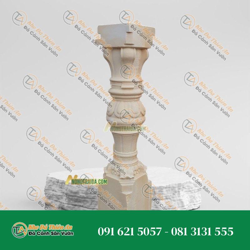 Con tiện đá vàng cẩm thạch cổ điển 45cm