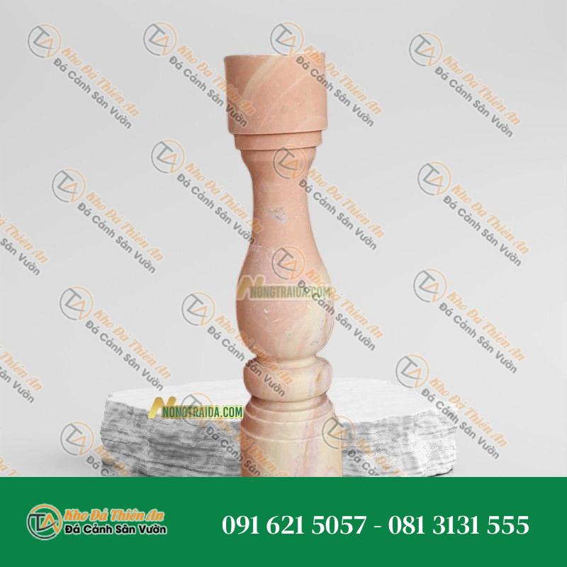 Con tiện lan can đá cẩm thạch vàng 29cm