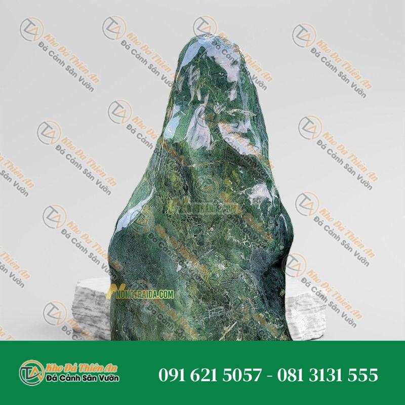 Đá Tảng Xanh Mài Bóng Trấn Phong Thuỷ 3.1m