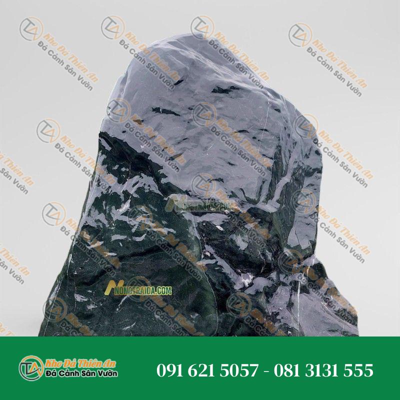 Đá Xanh Cốm Mài Bóng Phong Thuỷ 1.1m