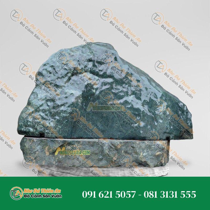 Đá Xanh Lục Trấn Phong Thuỷ 1.4m