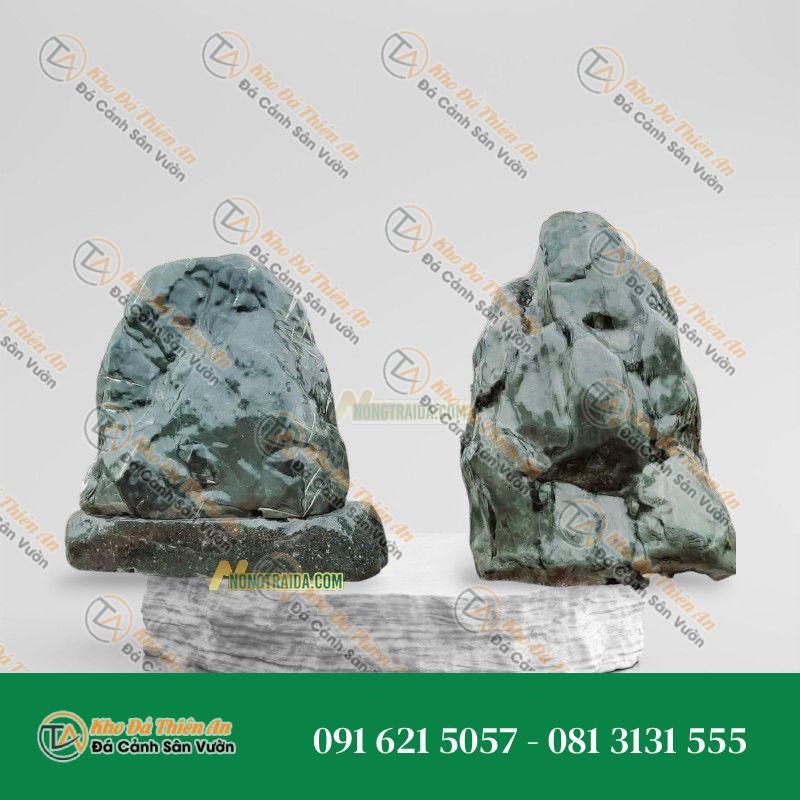 Đá Xanh Lục Trấn Phong Thuỷ 3.5m