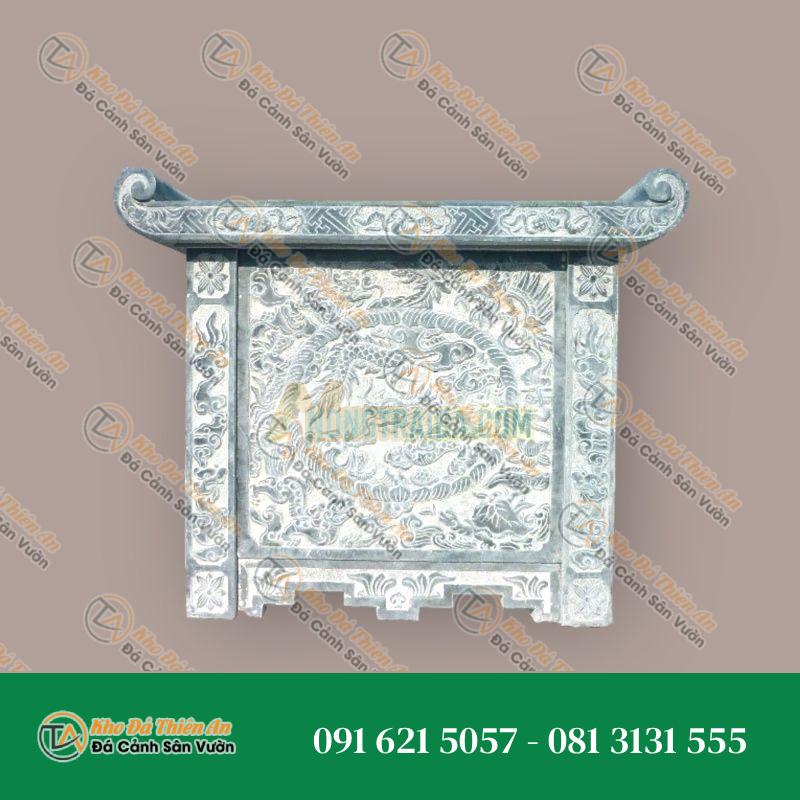 Bàn lễ đá đá xanh đen 147x60x79cm
