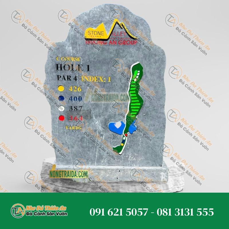 Bảng hiệu đá cẩm thạch Trường An Group