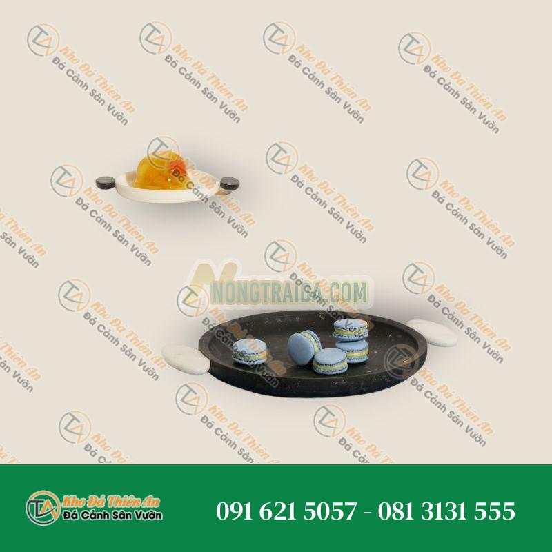 Khay đựng đồ ăn Mới, Hiện đại, Bằng đá cẩm thạch, Tác giả Matteo Cibic