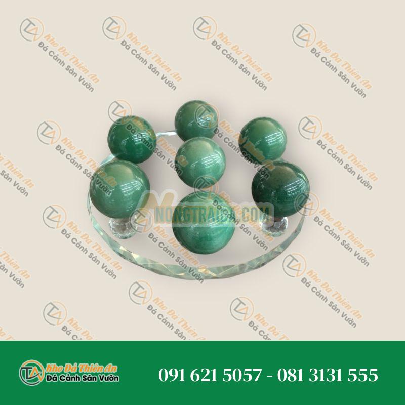Bộ thất tinh trận phong thủy hợp mệnh Kim và Mộc – Đường kính dĩa 15cm