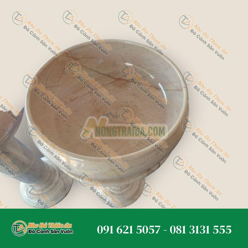 Bồn đá cẩm thạch, kích thước 30cm, Kích thước: 30cm