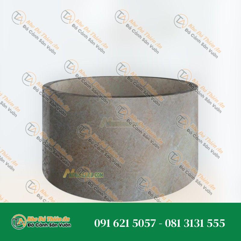 Bồn tắm đá cẩm thạch vàng Thanh Hoá tròn