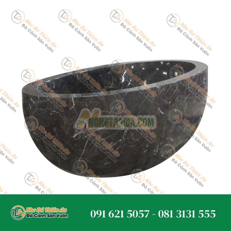 Bồn tắm đá cổ điển Dark Emperador Marble, Bồn tắm đá xa xỉ, Bồn tắm đá cổ điển