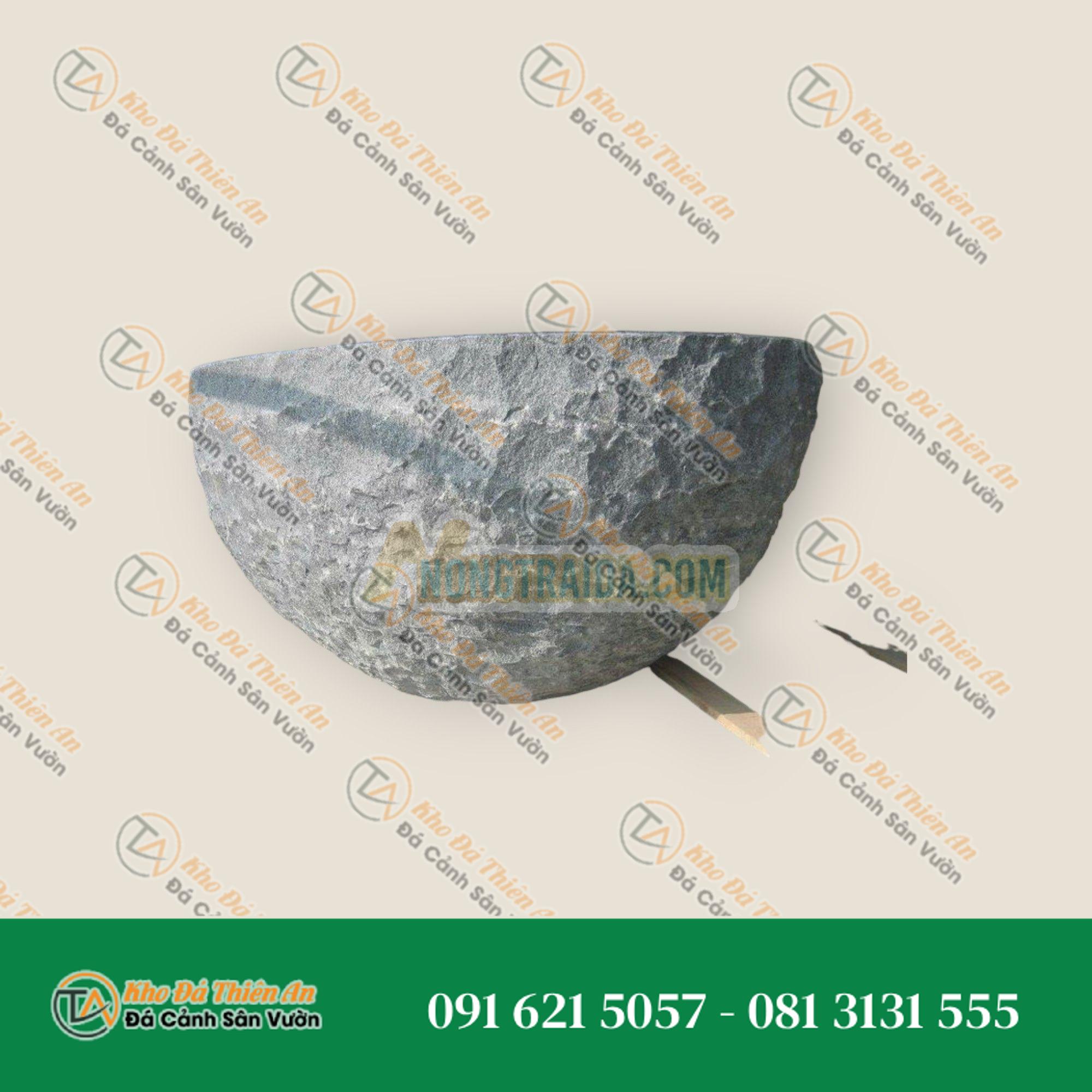 Bồn tắm đá granite tự nhiên màu đen