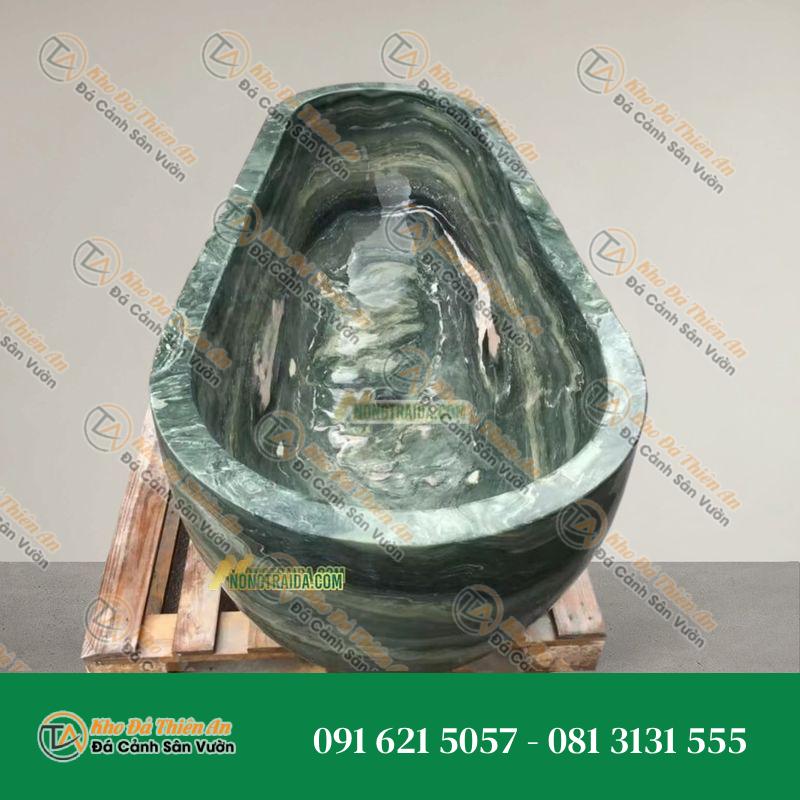 Bồn tắm đá hoa cương xanh cốm Thiên An