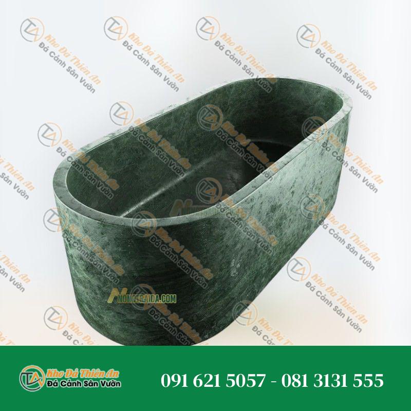 Bồn tắm đá hoa cương xanh cốm Thiên An