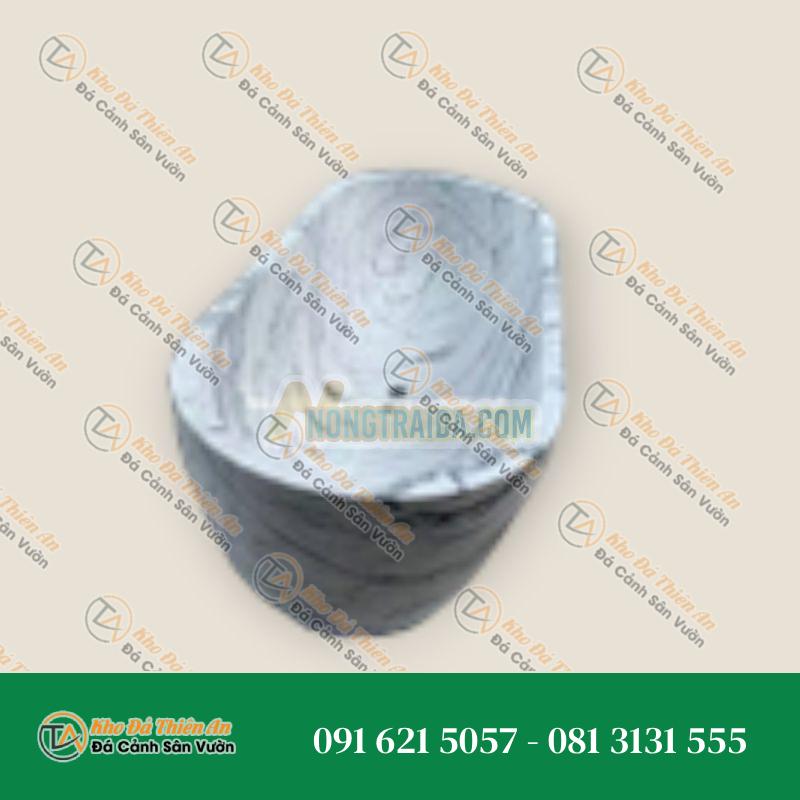 Bồn tắm đá marble Carrara trắng cho phòng tắm