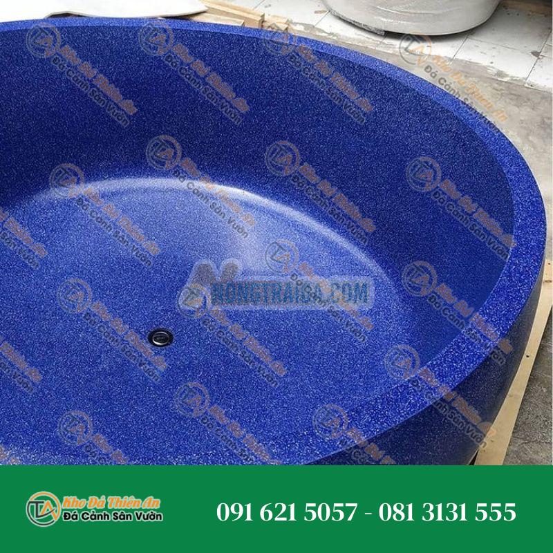 Bồn tắm đá nhân tạo màu sắc tùy chỉnh, đứng tự do cho phòng tắm