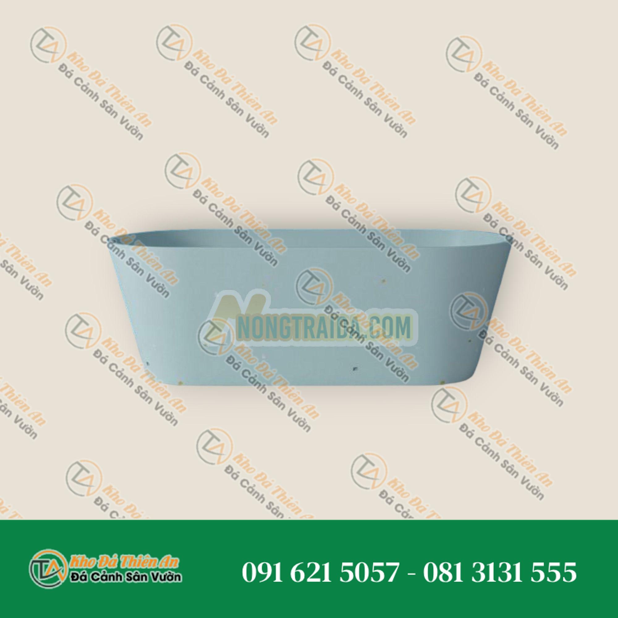 Bồn tắm đá mài terrazzo nhiều màu