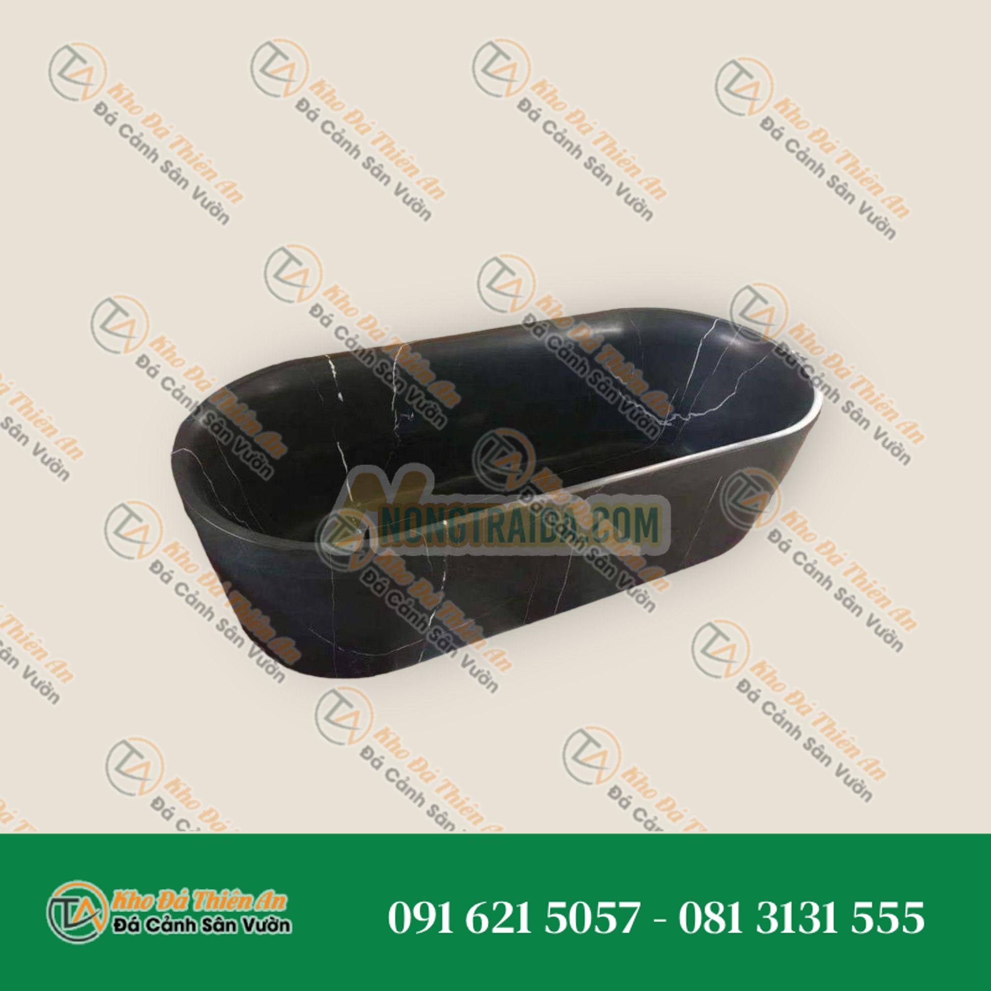 Bồn tắm đứng tự do được chạm khắc tay, đánh bóng cao từ đá tự nhiên, bồn tắm trắng Carrara đang được bán