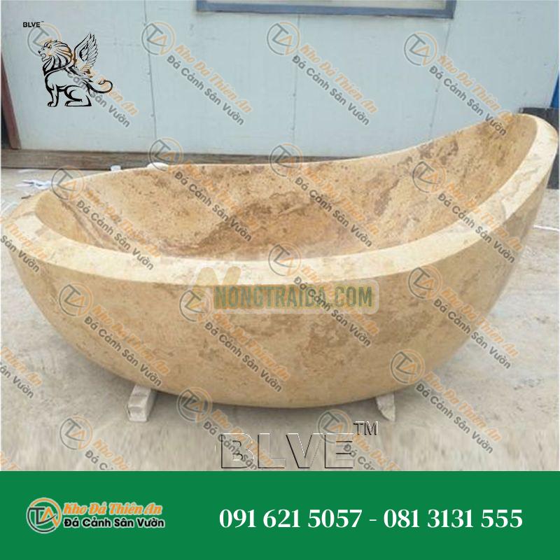 Bồn tắm đứng tự do giá rẻ từ đá Granite tự nhiên, phù hợp cho sân vườn và ngoại thất