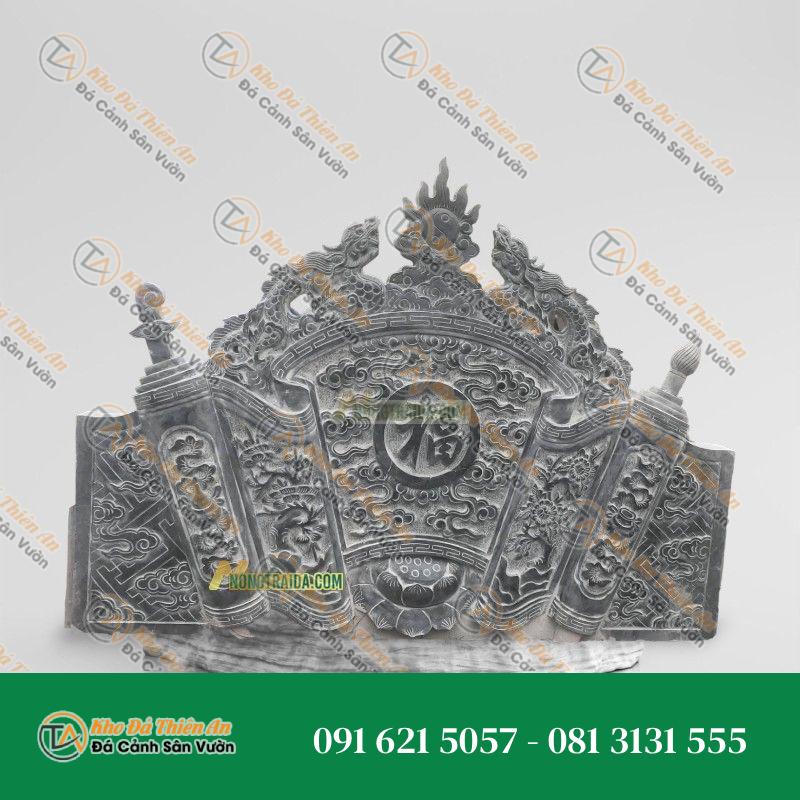 Bức Bình Phong Lăng Mộ Đen Hoà Bình 195x184cm