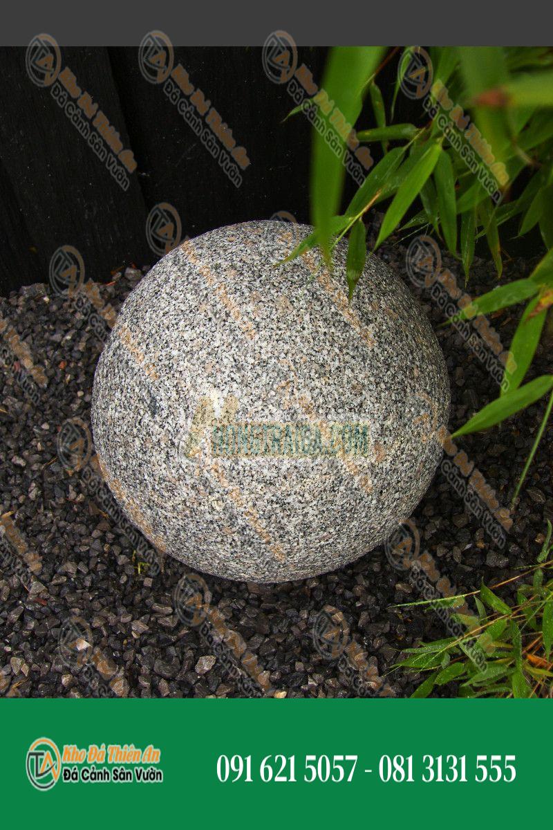 Cầu đá hoa cương xám 30cm
