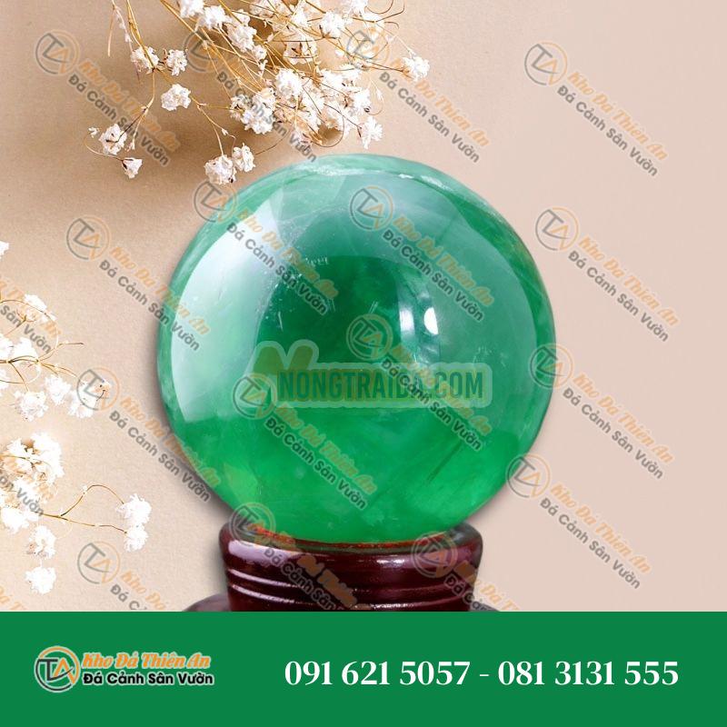 Cầu phong thủy đá Florite 10cm