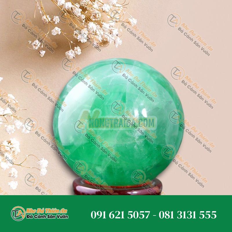 Cầu phong thủy đá Florite 10cm
