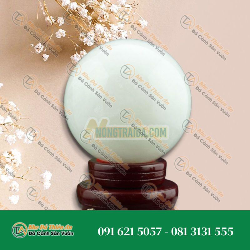 Cầu thạch anh trắng 2A to 12cm