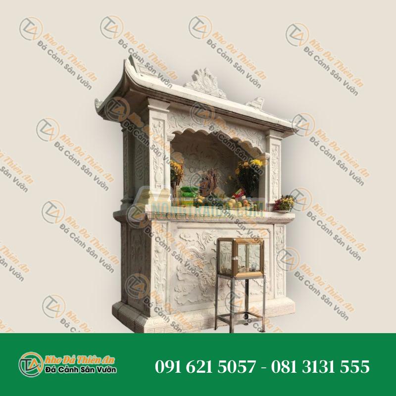 Cây hương đá cẩm thạch ngoài trời 120x170x55cm