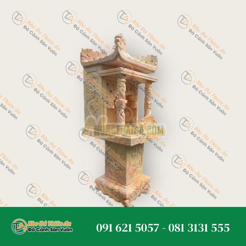 Cây hương đá cẩm thạch vàng 170x70x65cm