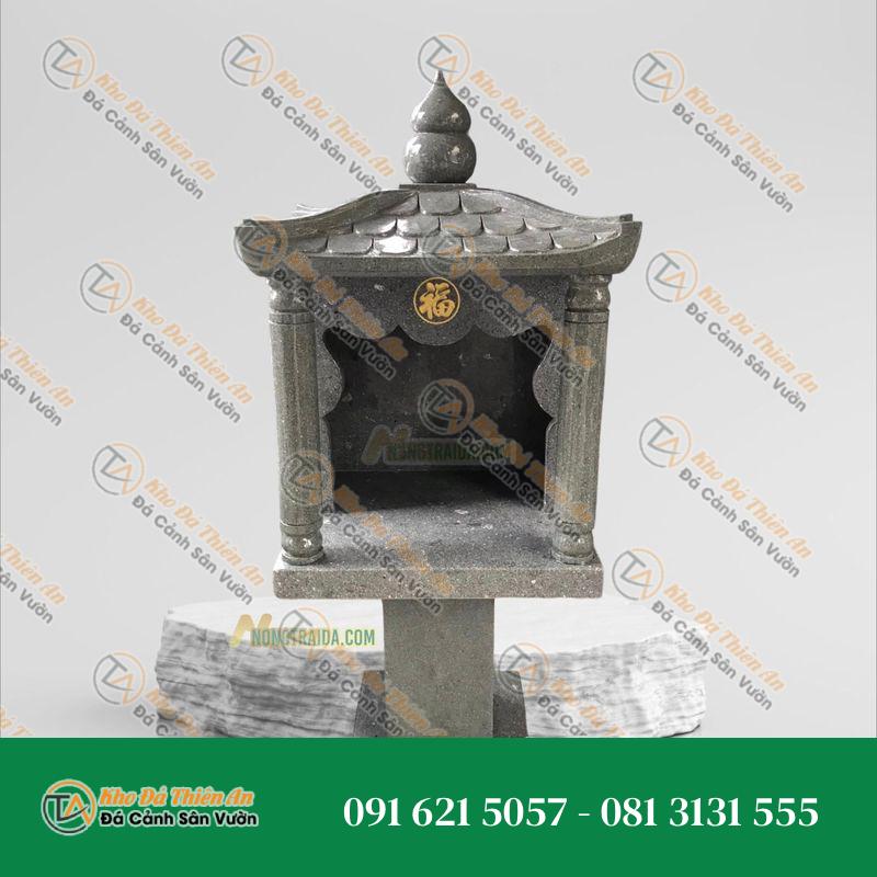 Cây Hương Đá Ngoài Trời Đá Xanh Granite Kim Sa Cao 104cm