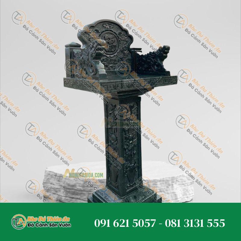 Cây Hương Đá Ngoài Trời Đá Xanh Rêu Cao 170cm