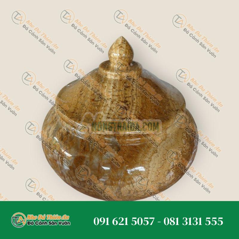 Chai rót đá ống cao 30cm, rộng 30cm