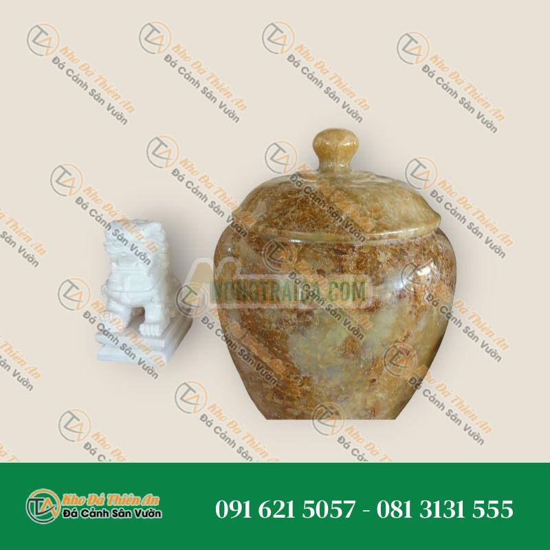 Chai rót đá ống cao 35cm, rộng 25cm