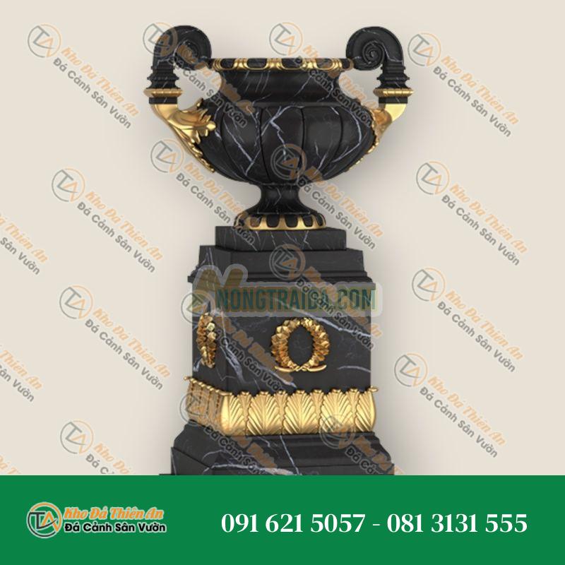 Chậu cây hình vòng lá Laurel