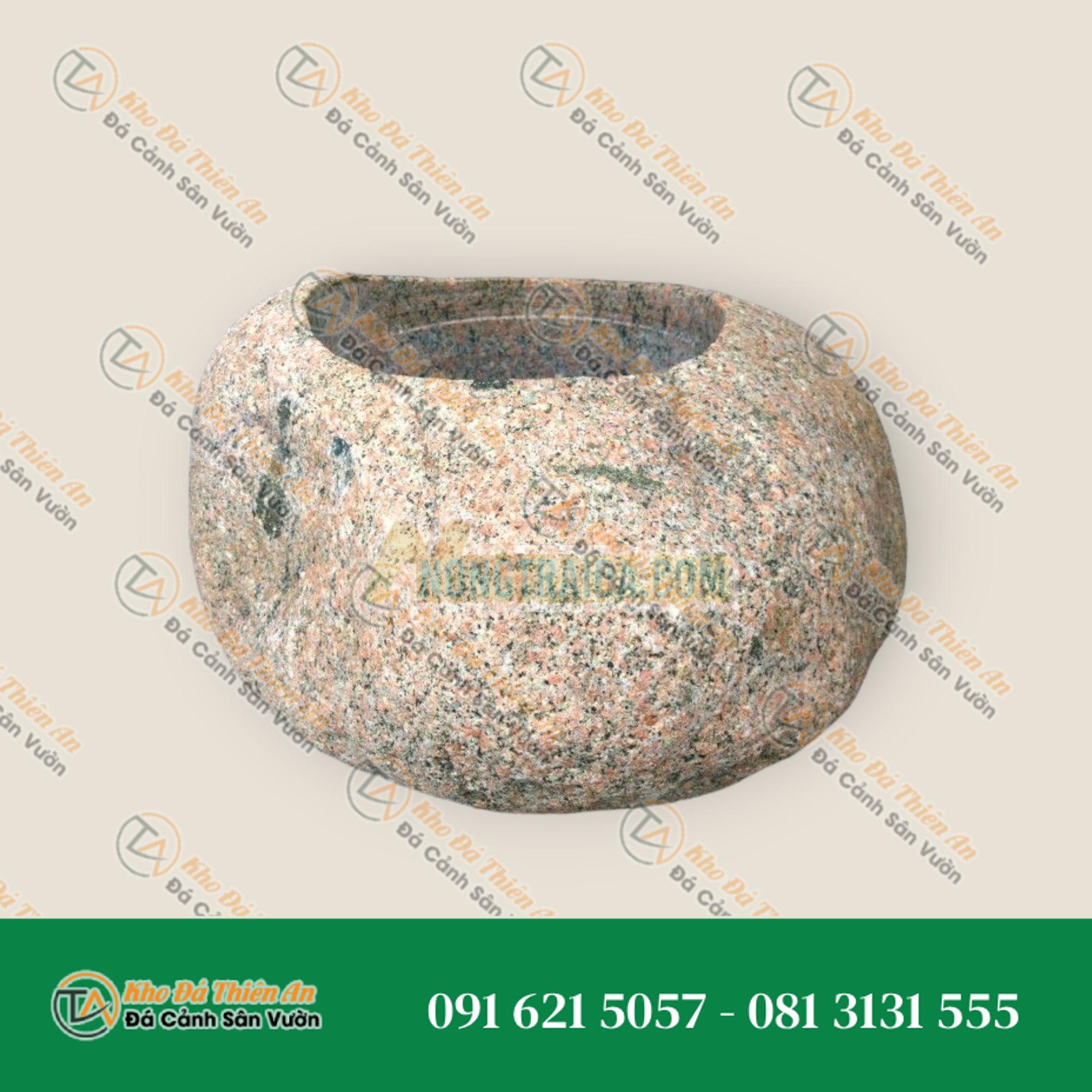 Chậu hoa từ đá Granite Bắc Âu