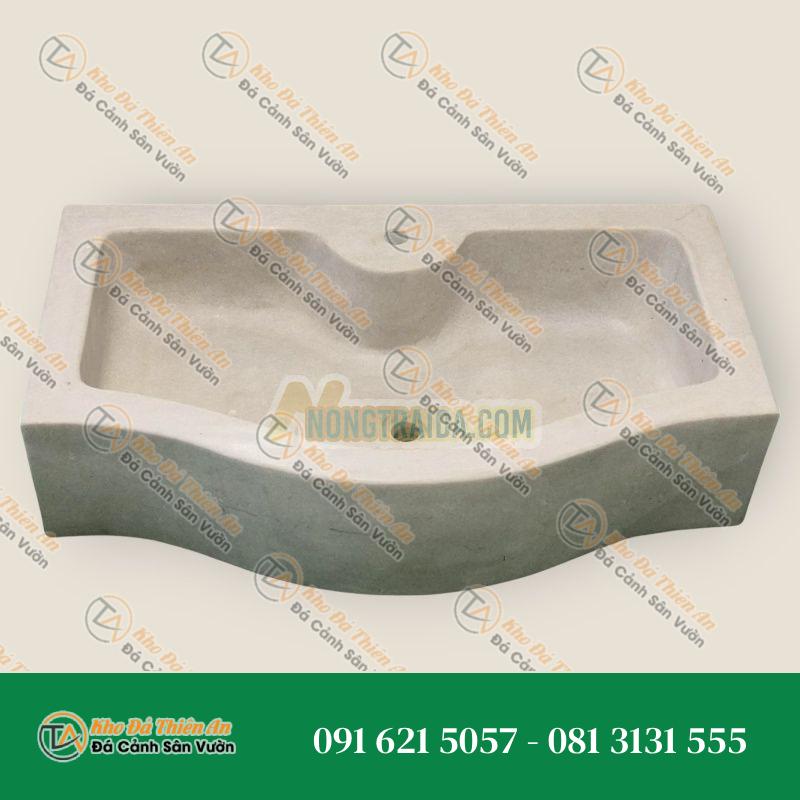 Chậu rửa đá cẩm thạch cổ điển