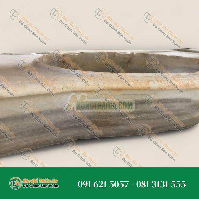 Chậu rửa đá cẩm thạch Serpentine cổ điển