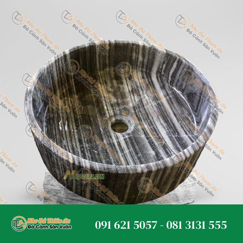 Chậu Rửa Đá Đá Tuyết Sơn 41cm
