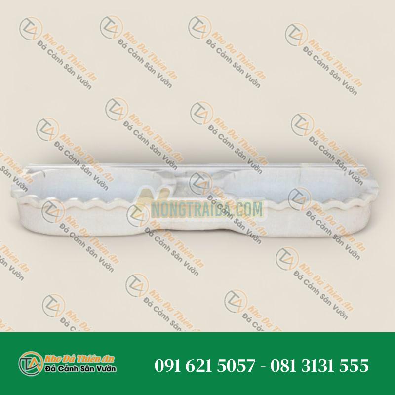 Chậu rửa đôi bằng đá cẩm thạch Carrara