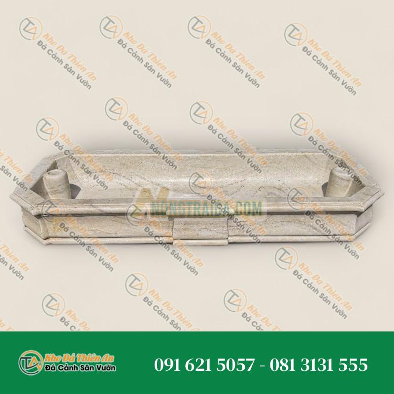 Chậu rửa phòng tắm/bếp bằng đá cẩm thạch Carrara