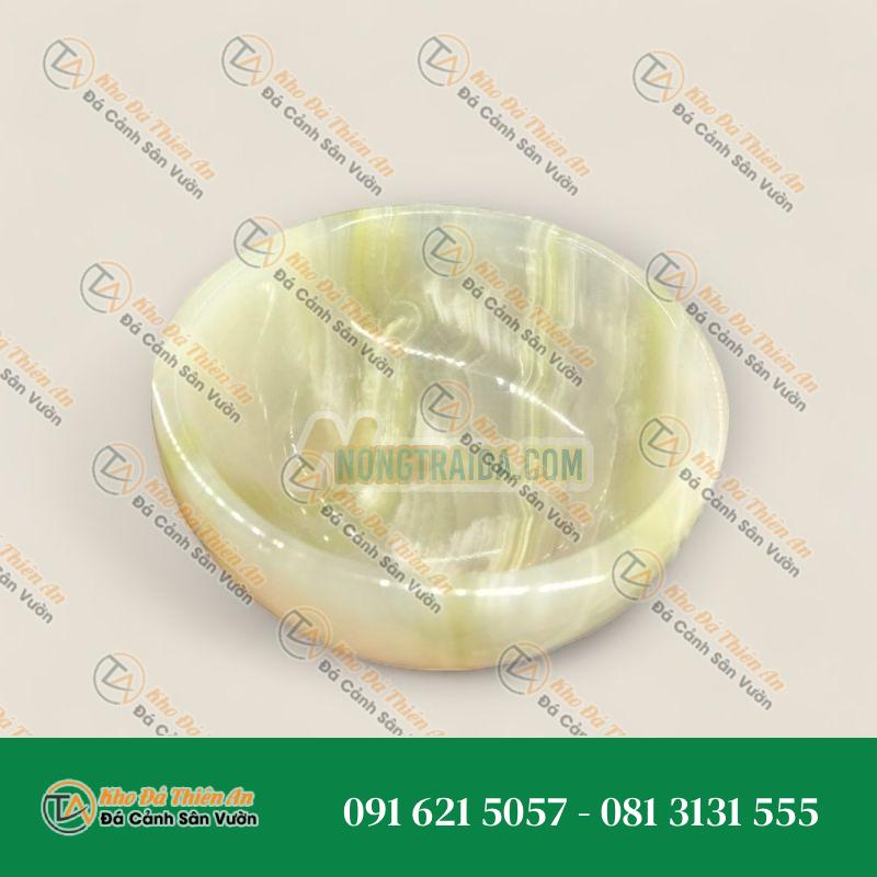 Chén, Bát ăn cơm đá ngọc Onyx – Đường kính 9,5cm