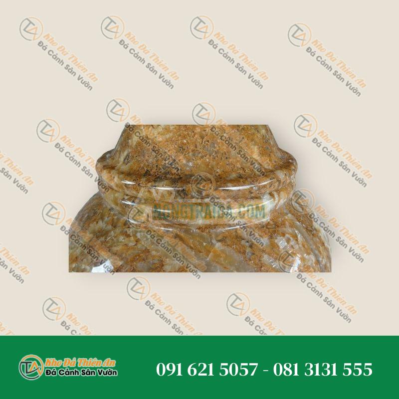 Chum đựng nước đá cẩm thạch, kích thước cao 60cm, rộng 50cm