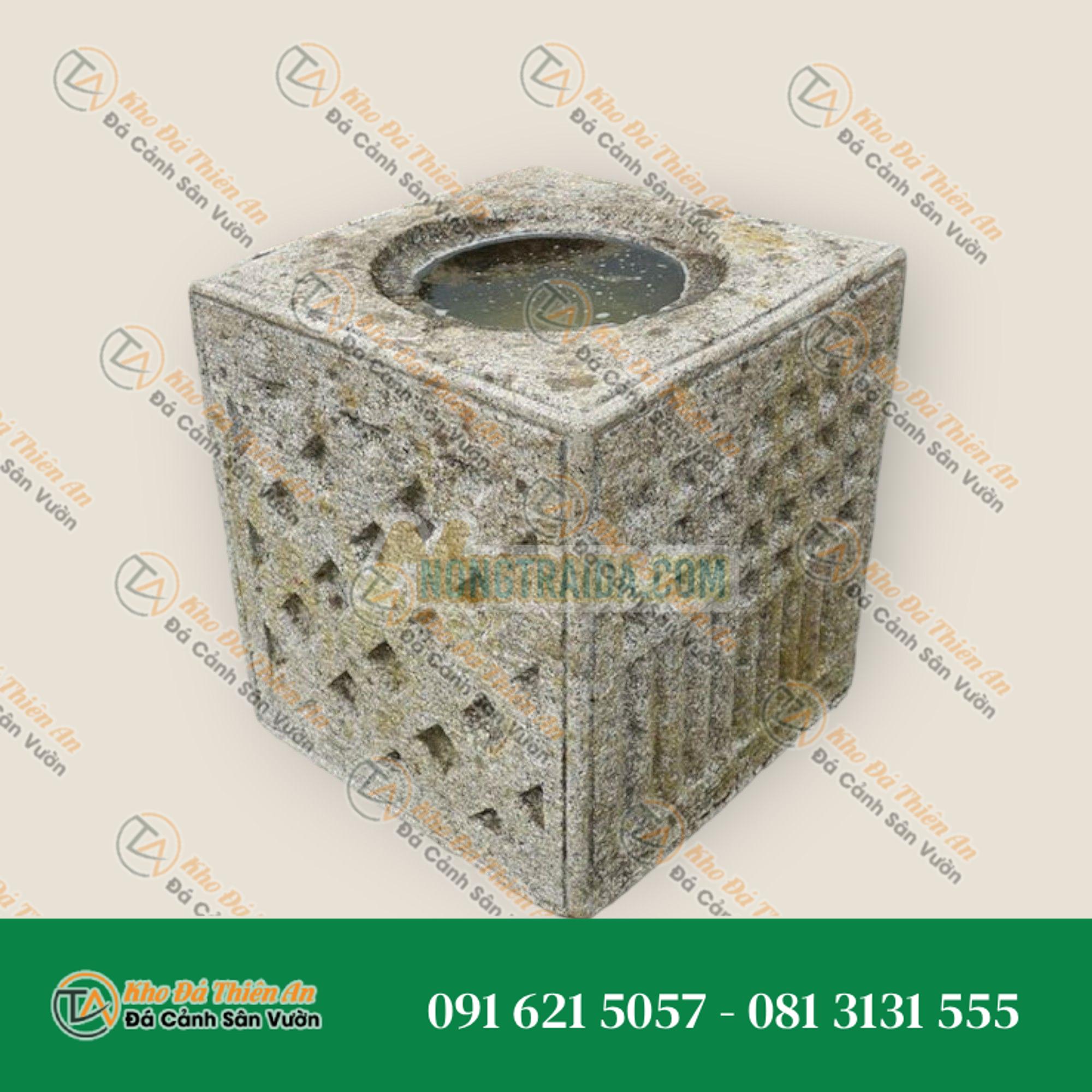 Chum nước tiểu cảnh (Ginkaku-ji Chozubachi) kiểu Nhật
