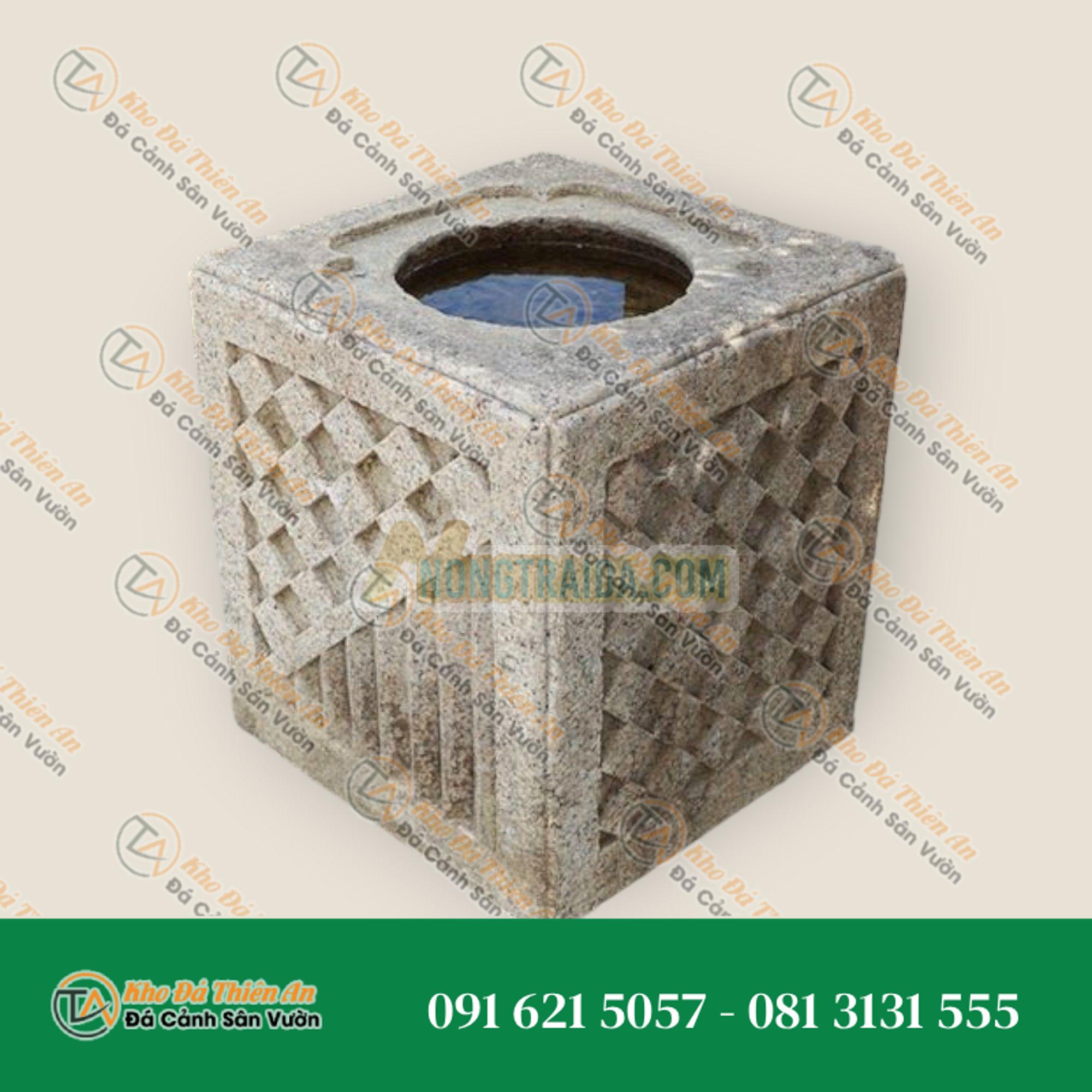 Chum nước tiểu cảnh (Ginkaku-ji Chozubachi) kiểu Nhật