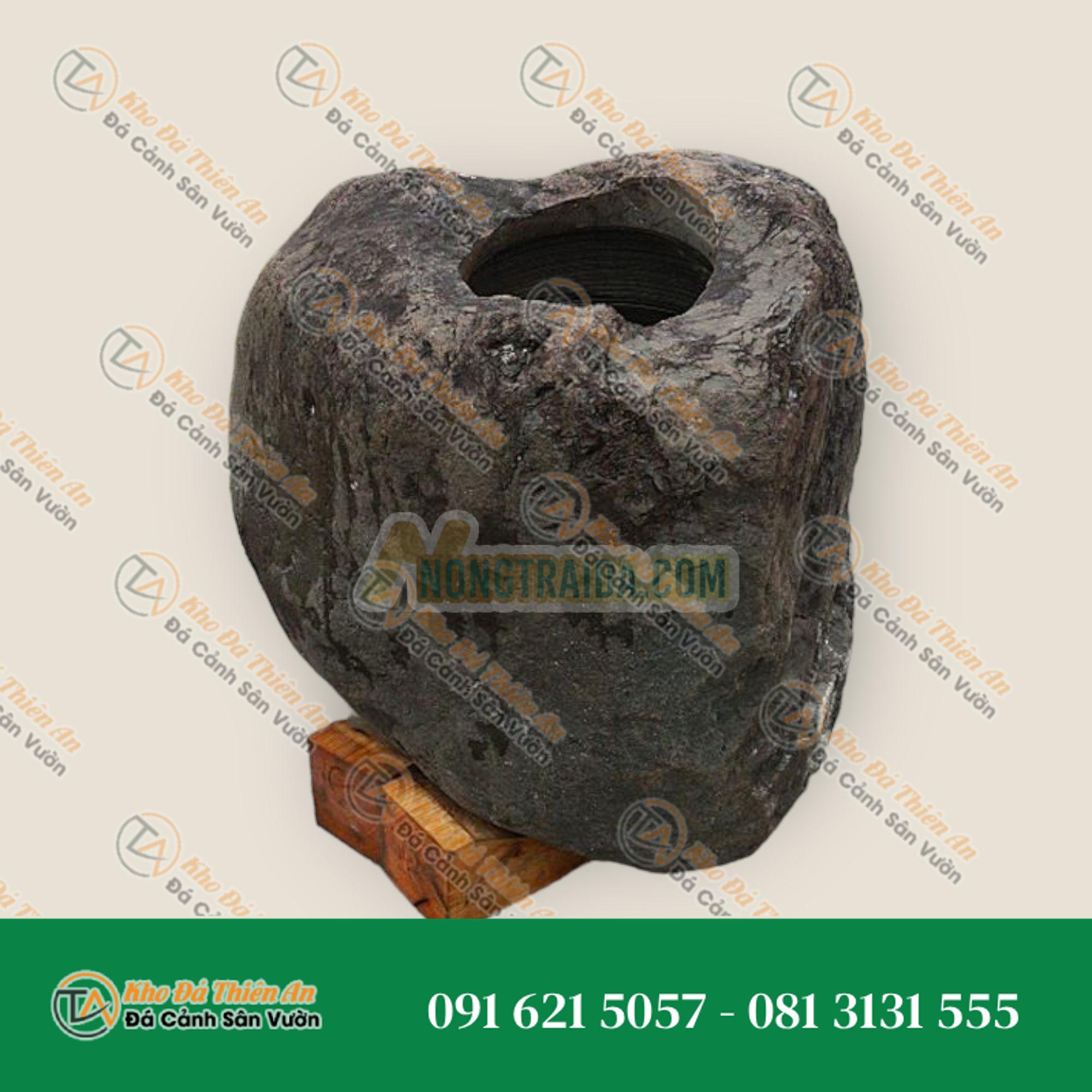 Chum nước tiểu cảnh kiểu Nhật (Ibiguro Shizen-seki Chozubachi)