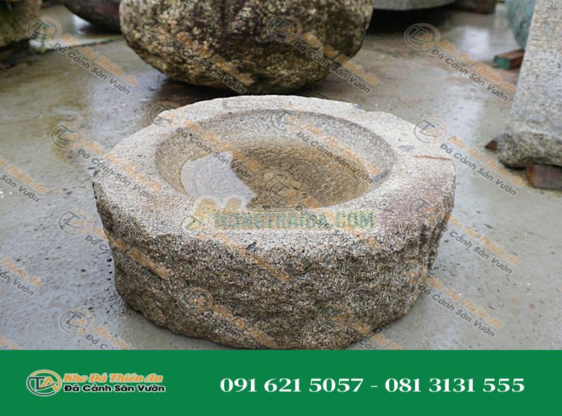 Chum nước tiểu cảnh Ishiusu Chozubachi, kiểu Nhật