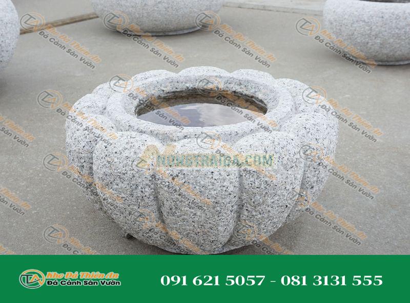 Chum nước tiểu cảnh Kiku Chozubachi, Stone Tsukubai Water Basin