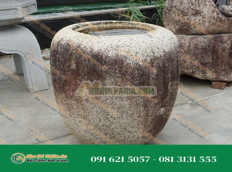 Chum nước tiểu cảnh kiểu Nhật Bản (Natsume Chozubachi) 27x33cm
