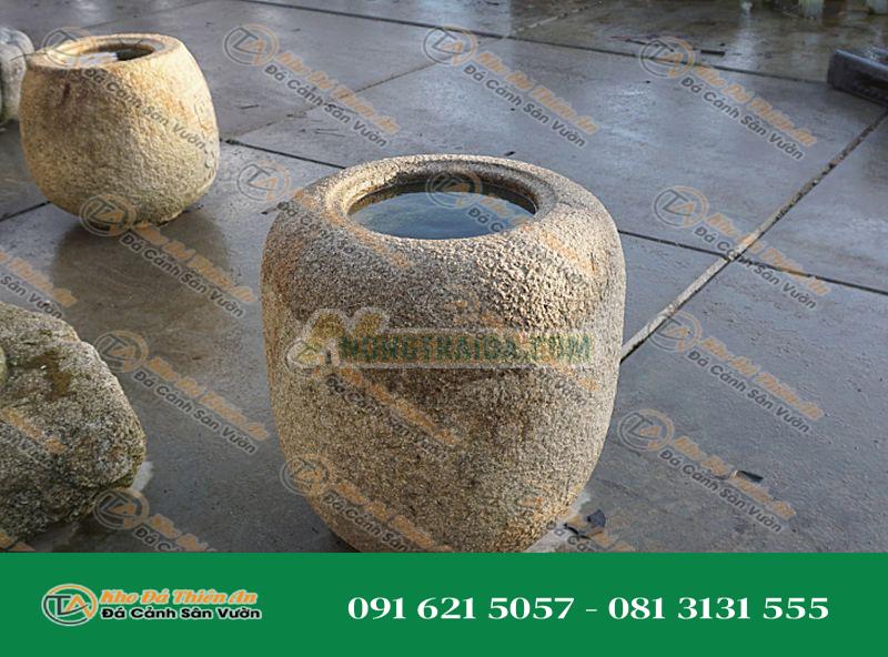 Chum nước tiểu cảnh kiểu Nhật Bản (Natsume Chozubachi) 29x32cm