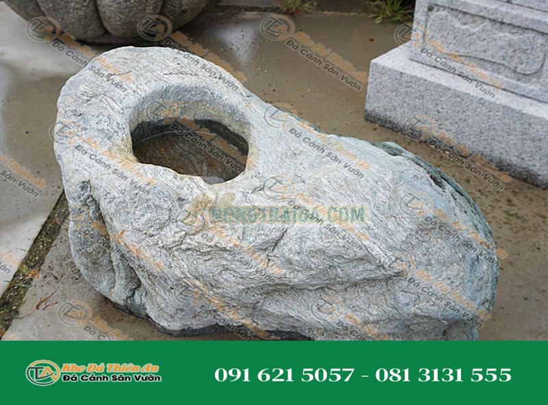 Chum nước tiểu cảnh kiểu Nhật Bản (Shikoku Chozubachi) 38x22cm